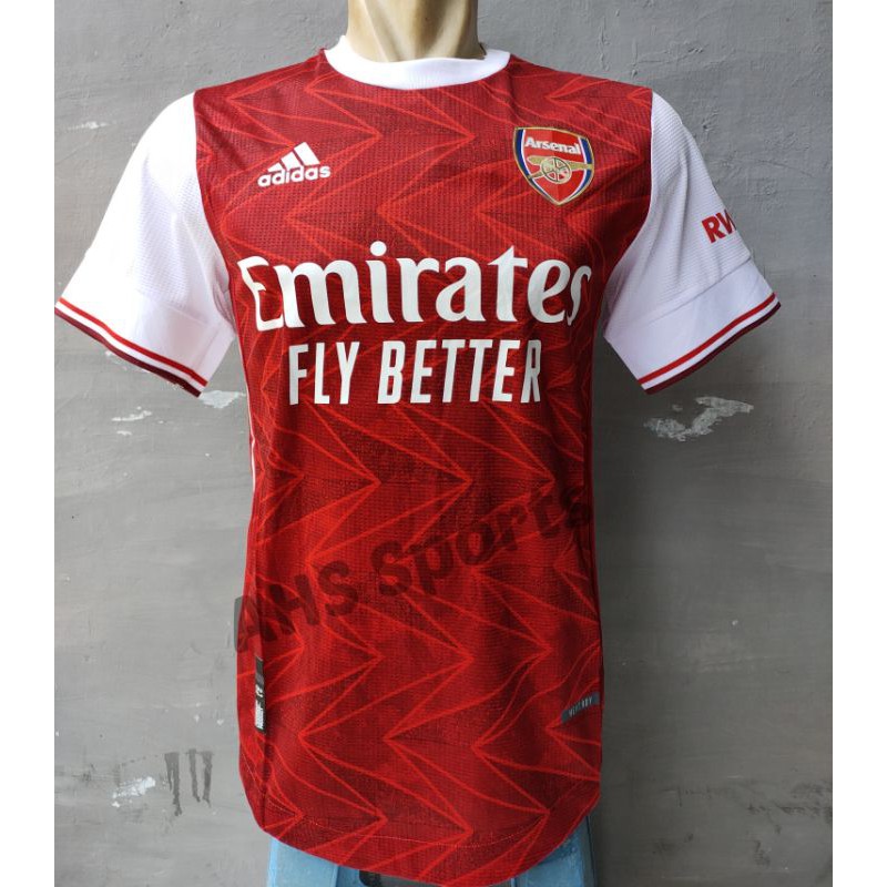 JERSEY ARSENAL HOME PI 20 21 2020 2021 PLAYER ISSUE GO GRADE ORI