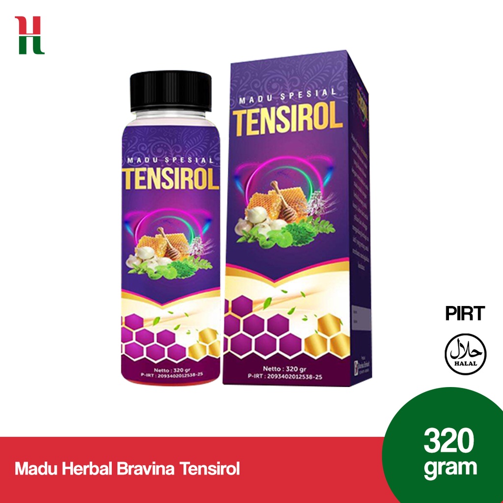 Madu Spesial Tensirol - Baik Untuk Stroke, Darah Tinggi, Serta Penyakit Jantung