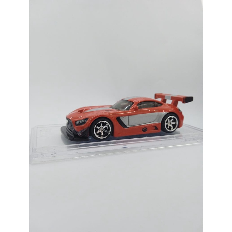 HotWheels 16 MERCEDES AMG GT3 Custom Merah Silver HW Hot Wheels