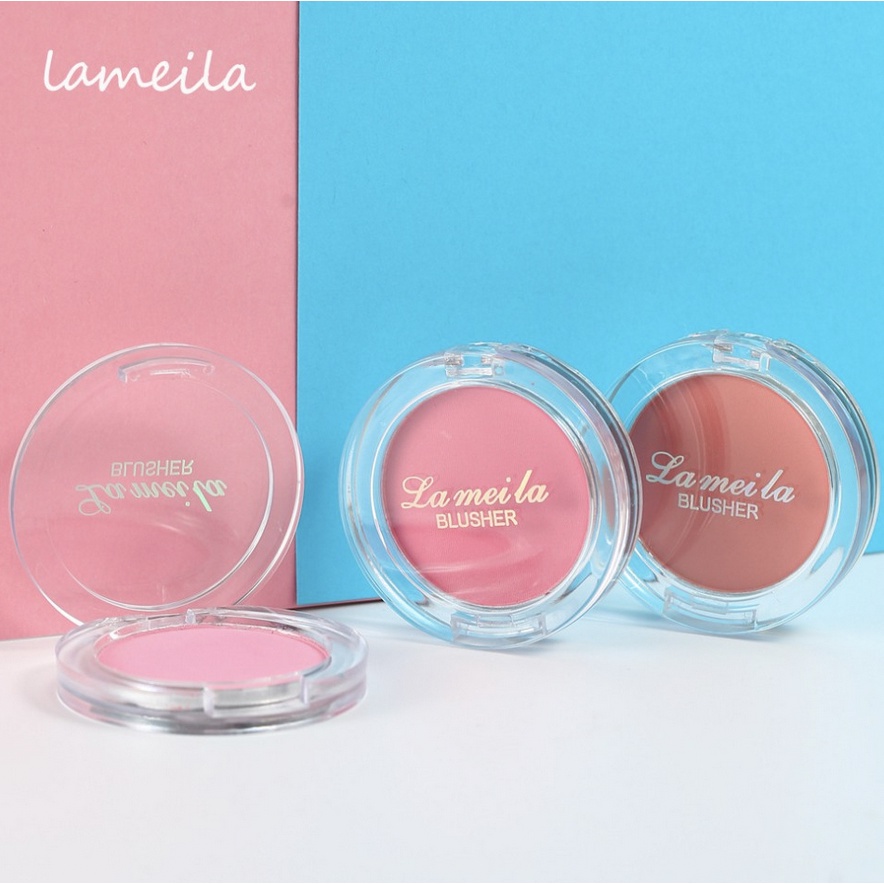 LAMEILA BLUSH ON PALETTE MATTE 6 COLOR TAHAN LAMA LA038