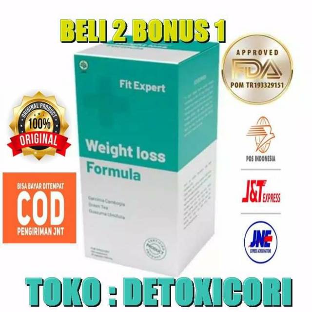 Fit Expert Original Obat Pelangsing Badan 100% Asli