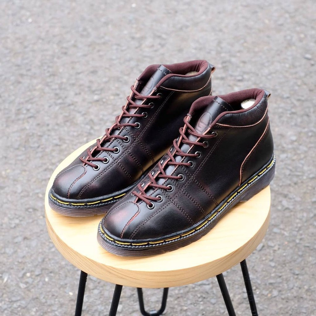 [SEPATU KULIT] AZCOST FOOTWEAR DEXTER BURGUNDY