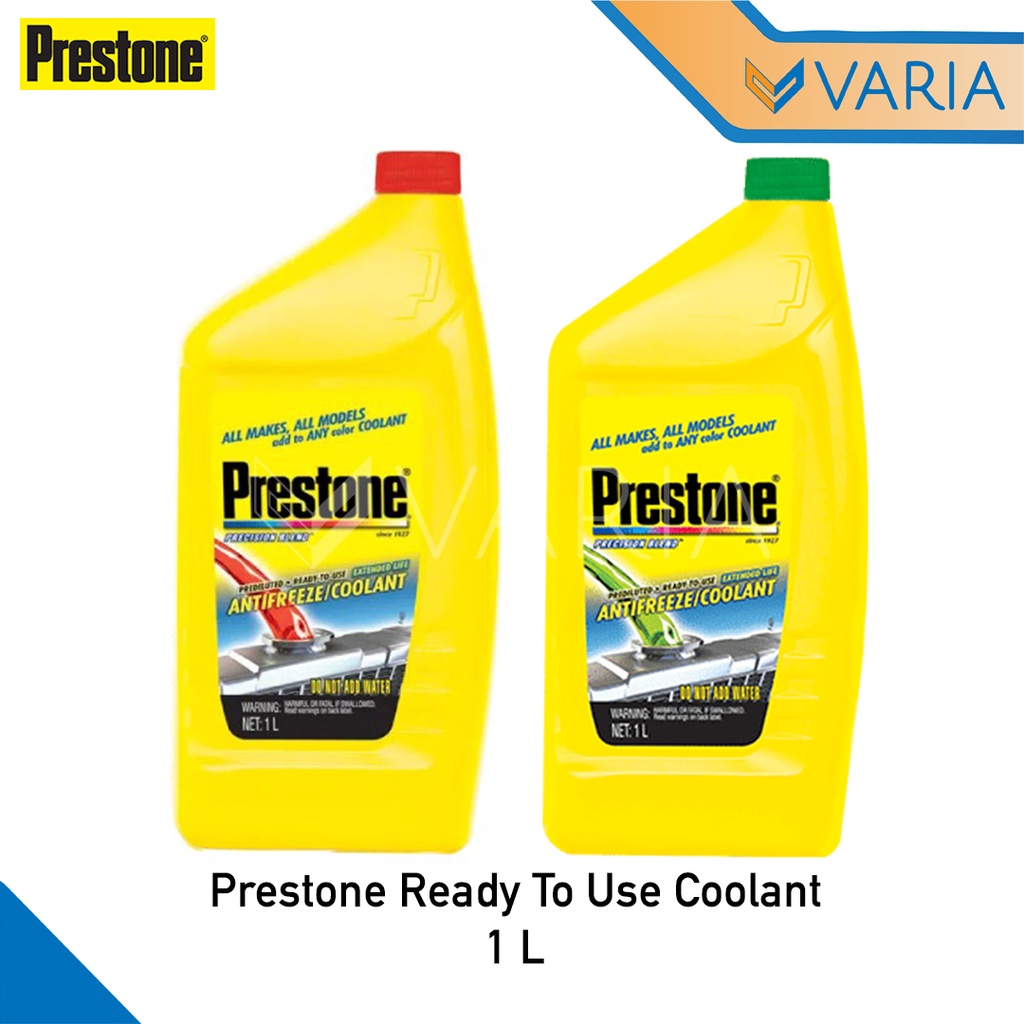 Prestone Ready To Use Radiator Antifreeze Coolant 1 L