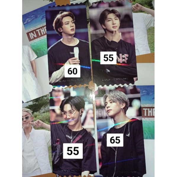 [TIHOL] OFFICIAL TICKET HOLOGRAM DVD ON:E MOTS - BTS || JIN RM JHOPE JIMIN || READY KAMAR 