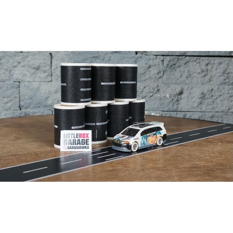 Termurah Lakban Diorama Jalan Raya Bagus untuk Diorama Diecast Hotwheels