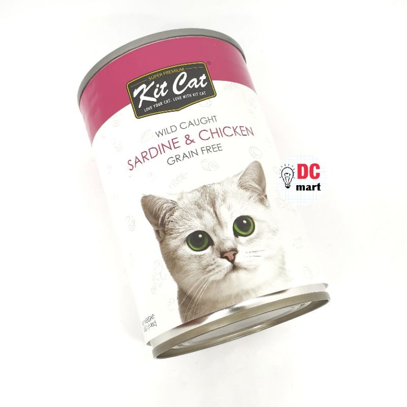 KITCAT KIT CAT Kaleng 400Gr / Makanan Kucing Kalengan Kitcat Premium Wetfood