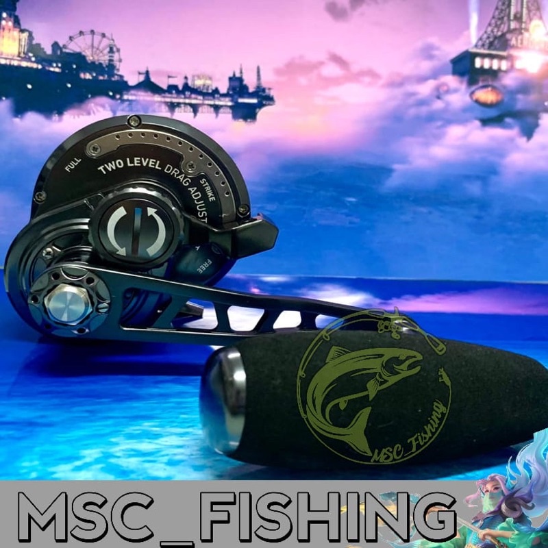 Reel Maguro OH Over Head Deep X Size 400, 500, 600