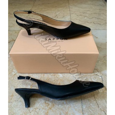 {REQUEST} SAPPUN Helinne Stiletto Slingback high heel 5 / 9 CM KOREA ORI ORIGINAL OFFICIAL HEELS