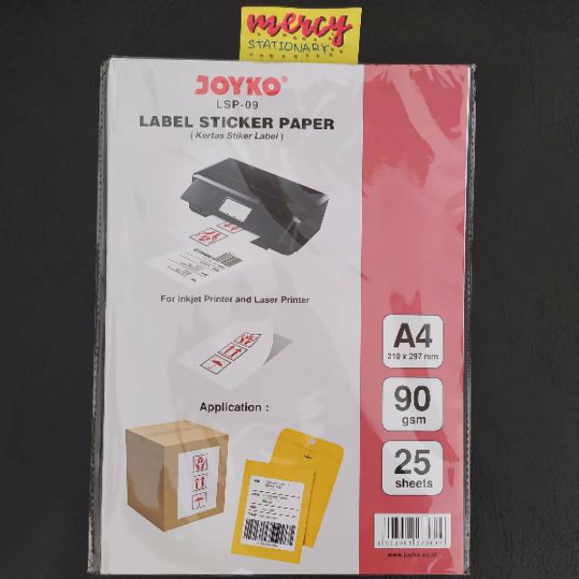 Shipping label sticker paper