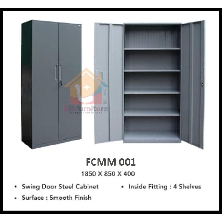 

BEST SELLER !!! LEMARI ARSIP FILING CABINET BESI PINTU BESI PLAT FC 2002 TERLARIS