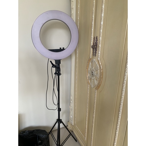 ring light ringlight bi color LED preloved luxe vanity cathie stuff 50 cm