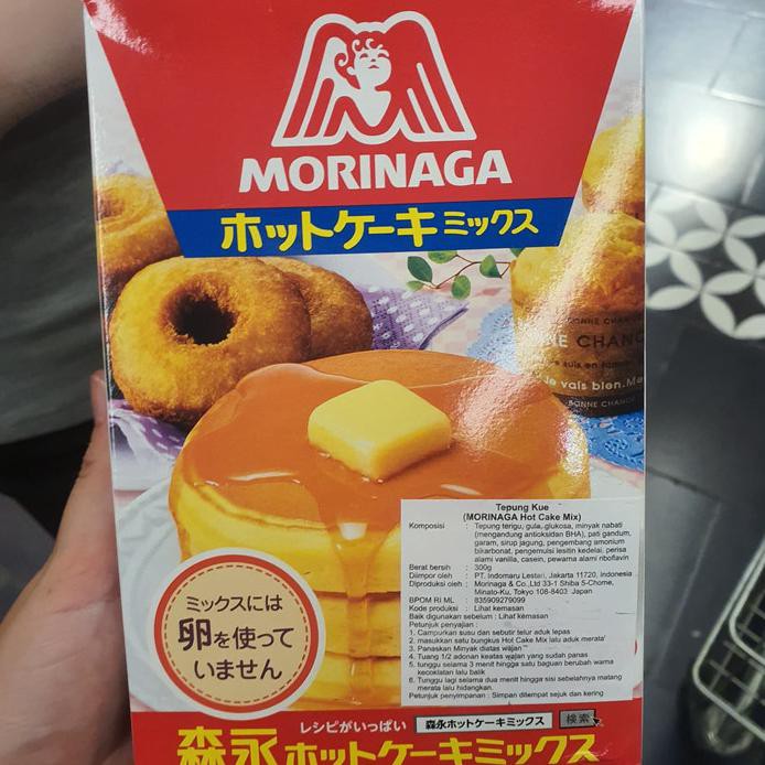 

MORINAGA TEPUNG KUE PANCAKE HOT CAKE MIX JAPAN SNACK FOOD 300GR