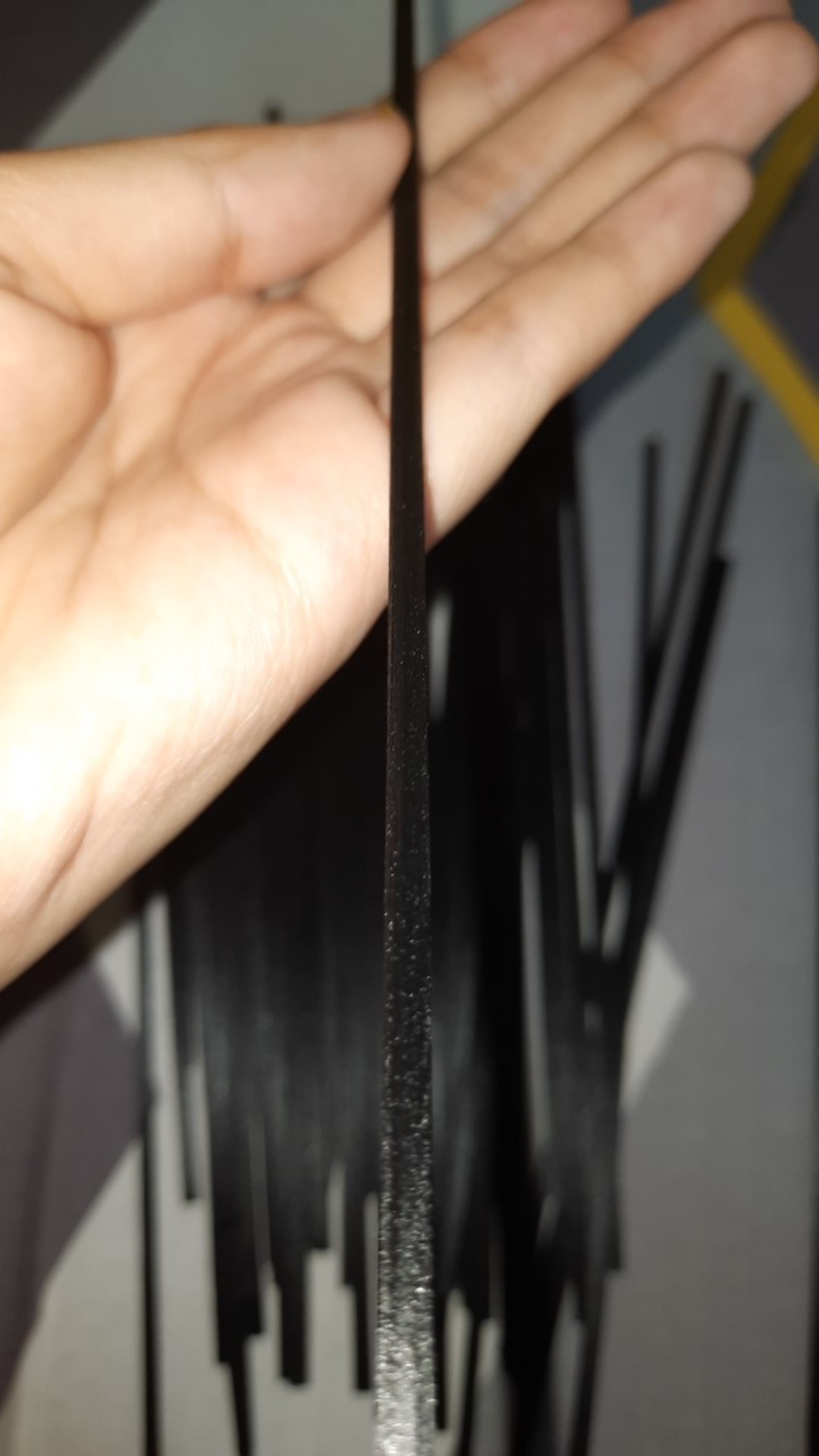 Stick Diffuser Bahan Rotan Fiber Reed Warna Hitam Ukuran 20cm 3mm Handmade Untuk Dekorasi Rumah