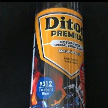 Cat Pilok Diton Premium 9312 EXCELLENT BLUE   400ml . TAHAN BENSIN