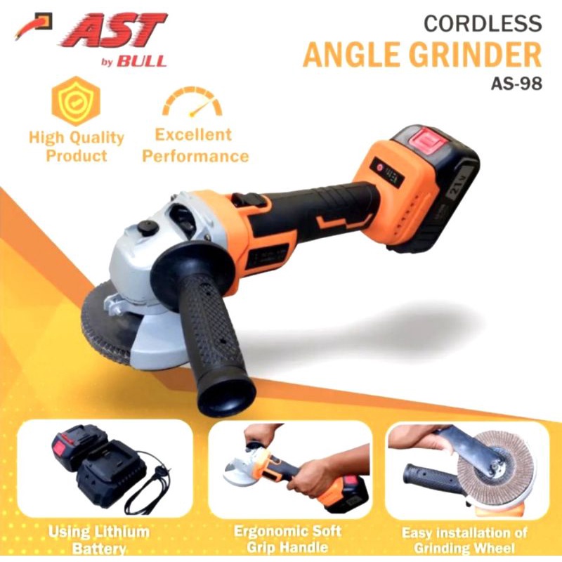 MESIN GERINDA CORDLESS 20V AST AS-98
