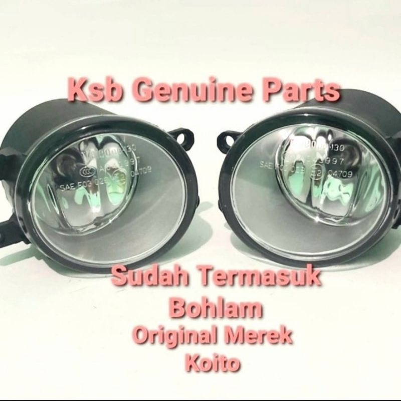 Lampu Kabut Foglamp Vios Limo 2007 2008 2009 2010 2011 2012 Gen 2 ORI VALEO KANAN KIRI