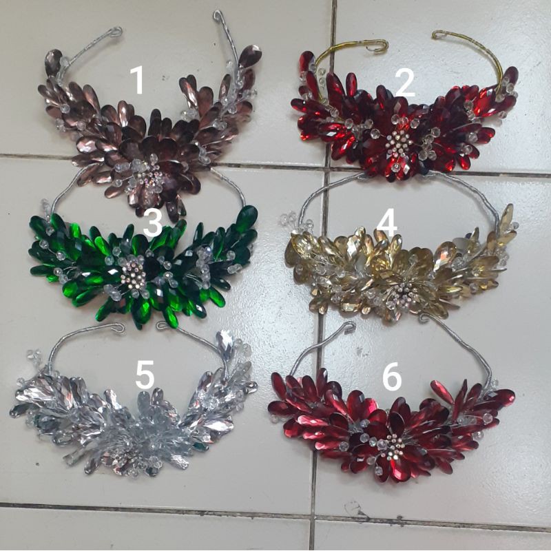 Headpiece Kristal Muncra-Headpiece Pesta-Asesoris Wedding