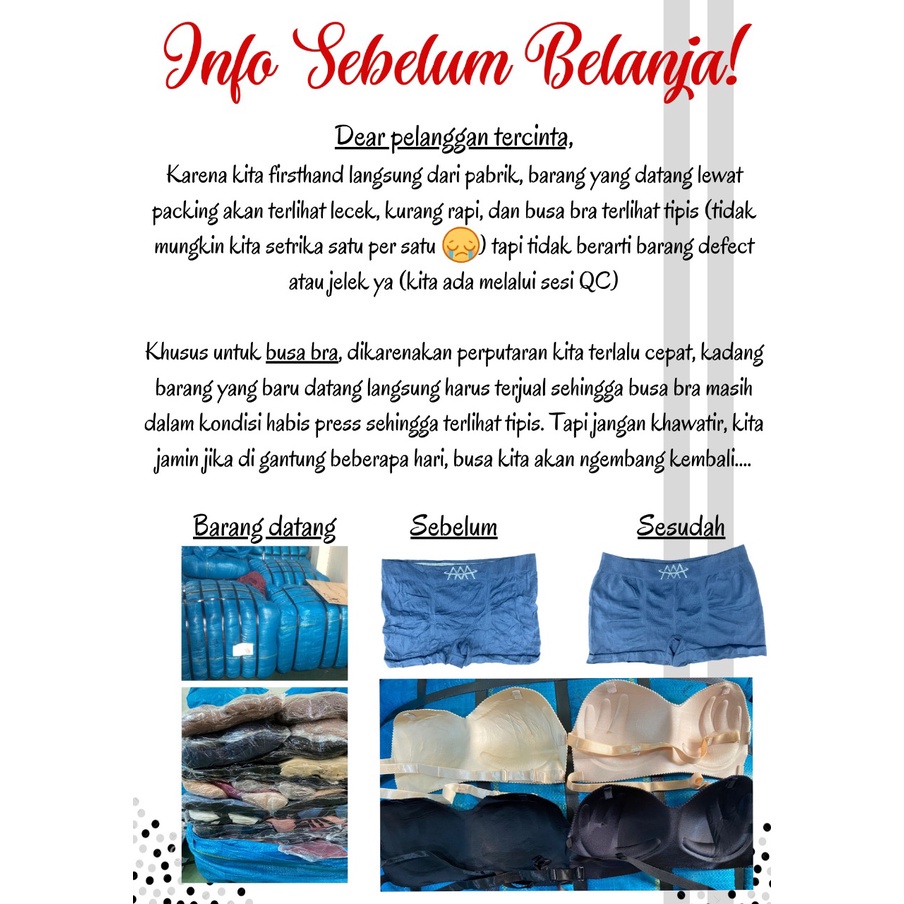 MOO B649 Bra BH Wanita Tanpa Kawat Bahan Halus Pakaian Wanita Fashion COD