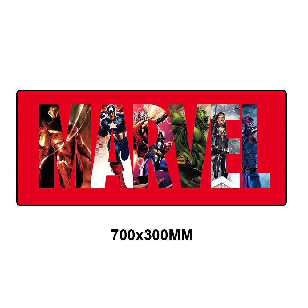 Paling Dicari ! OllyMurs Gaming Mouse Pad XL Desk Mat Marvel 700 x 300 mm - MWMH-011