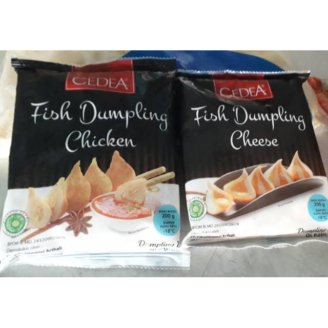 

Cedea dumpling ayam dan keju 200 gram