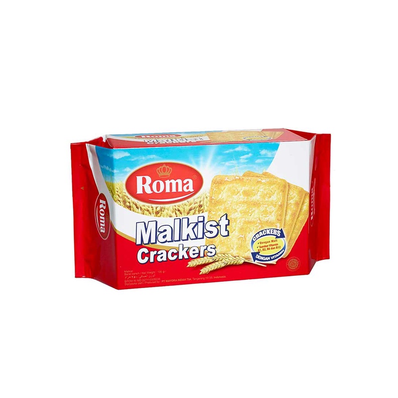 

ROMA CRACKERS MALKIST PACK 135GR