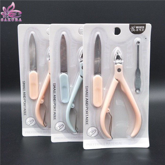 MANICURE TOOL SET Alat Pedicure Isi 8/9 pcs - SOSOYO