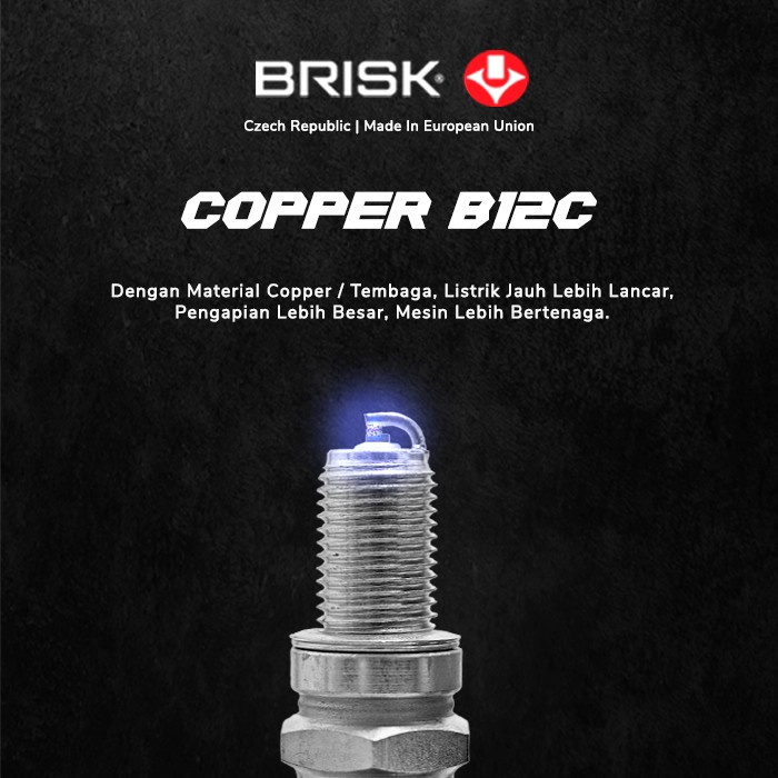 BUSI MOTOR BRISK COPPER B12C