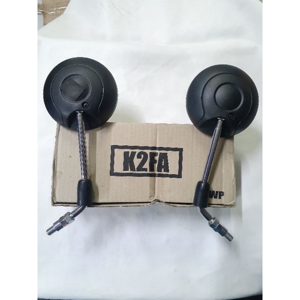Kaca spion scoopy 2021 k2f Hitam doff dop original