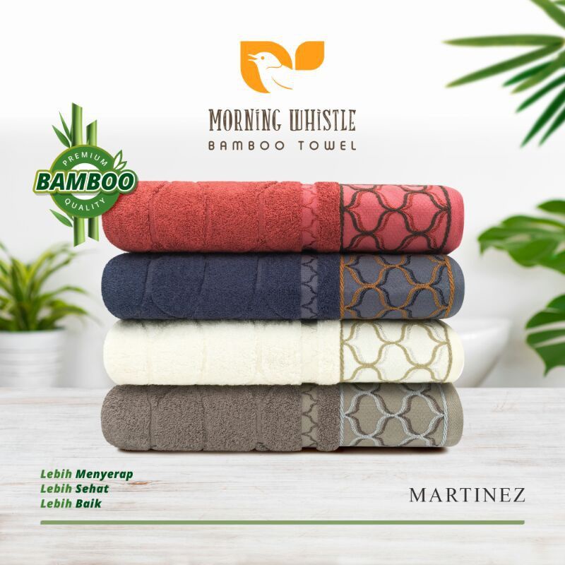 Morning Whistle Bamboo Towel Martinez