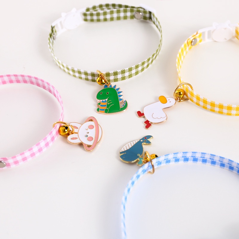 ★〓YUFeiPet〓★Cute Cat Collars Many Kinds Pendant Adjustable Safety Kitten Collar Puppy Chihuahua Raabit Necklace with Bells Pets Accessories