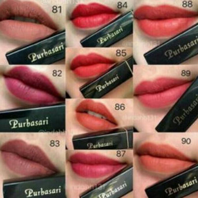 Termurah!! Lipstik Purbasari Matte No. 81 S/D 95