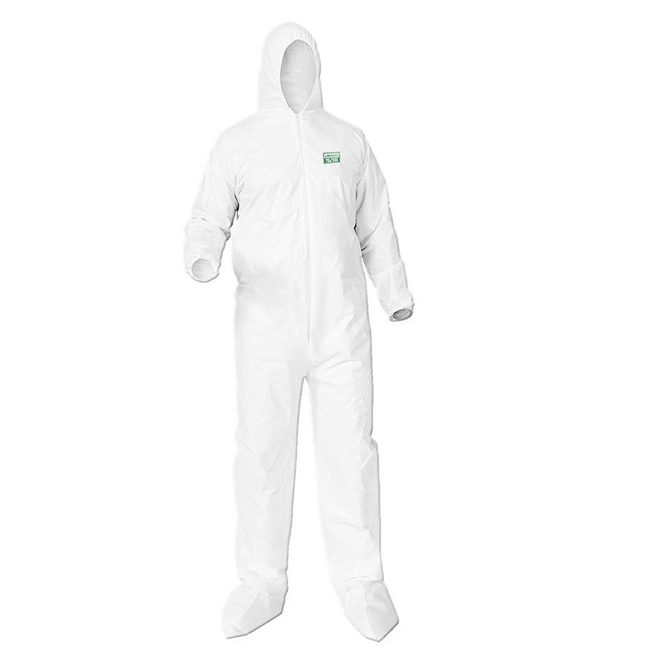 LEGION Hazmat Suit Chemical Coverall Wearpack Disposable Baju