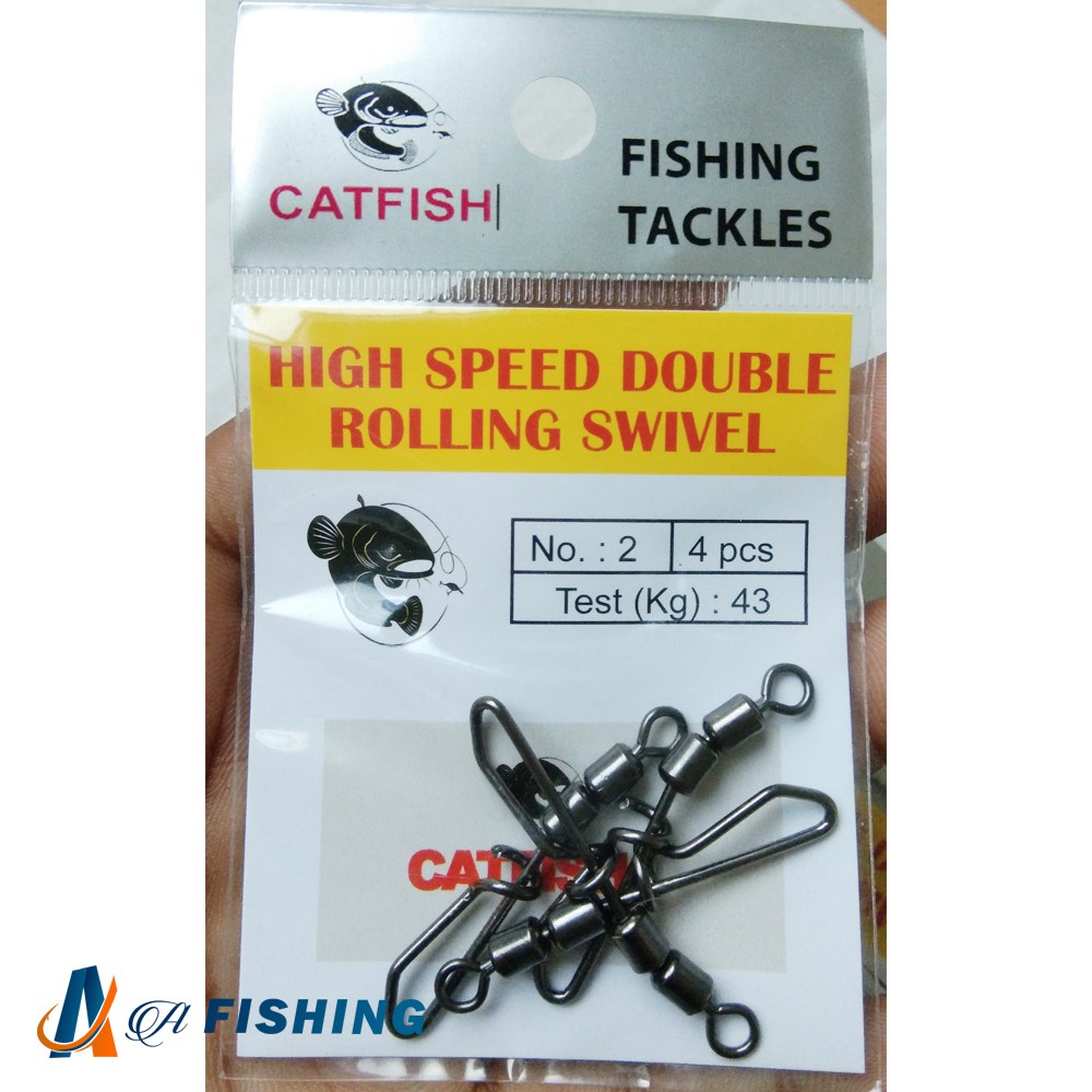 SNAP ROLING SWIVEL CATFISH TOMAN NO.2 DAN NO.4