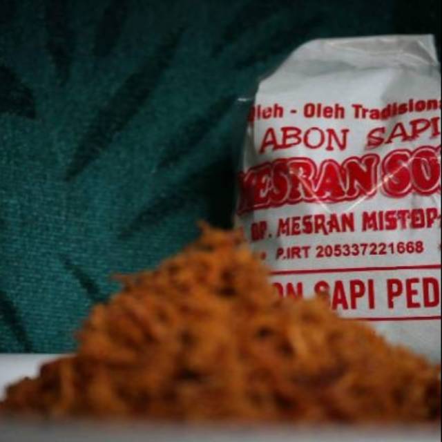 

Mesran Abon Sapi Pedas 250gram