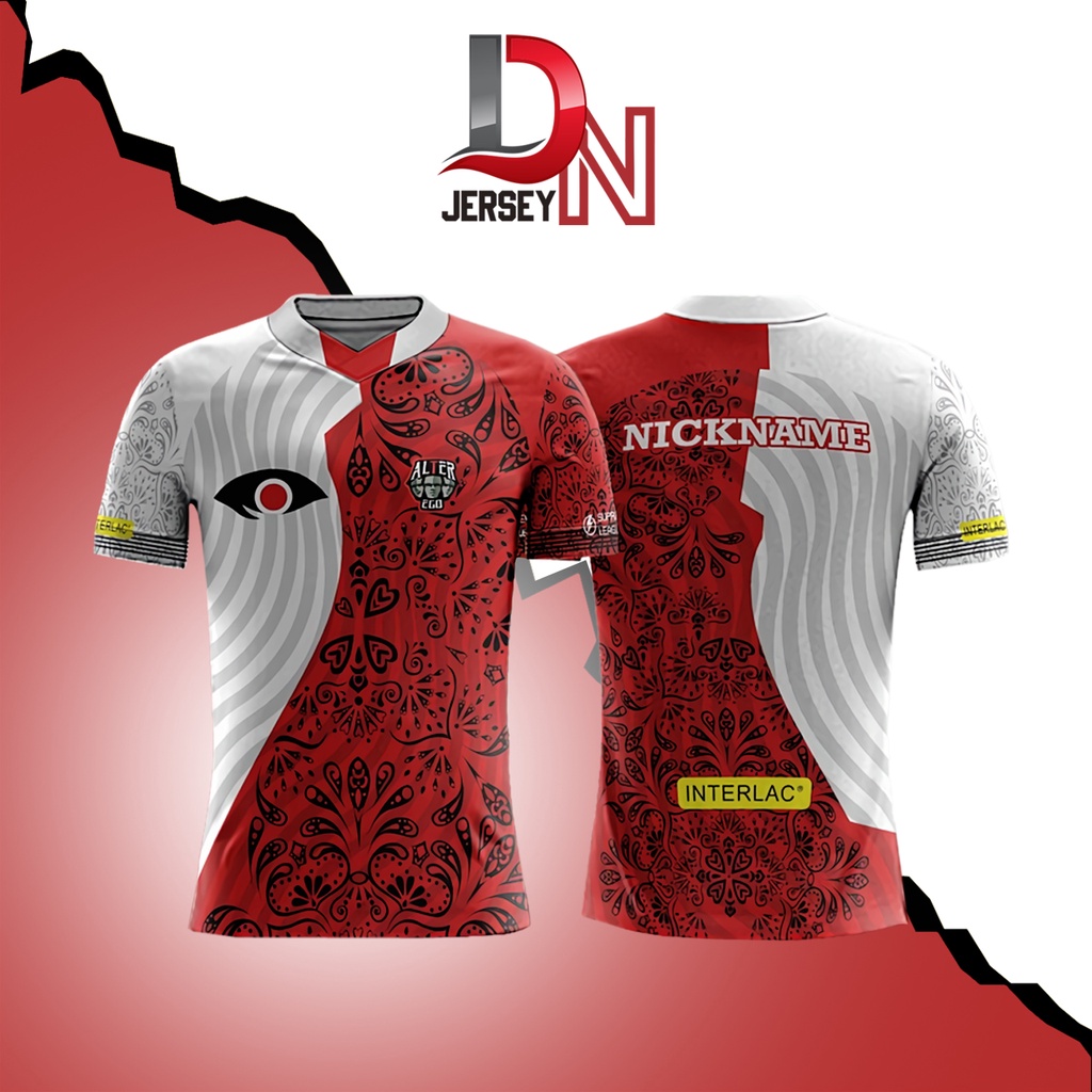 JERSEY KAOS BAJU AE ALTER EGO M2 2020 TERBARU GAME MOBILE LEGENDS ML FREEFIRE FF AOV PUBG FREE NAMA