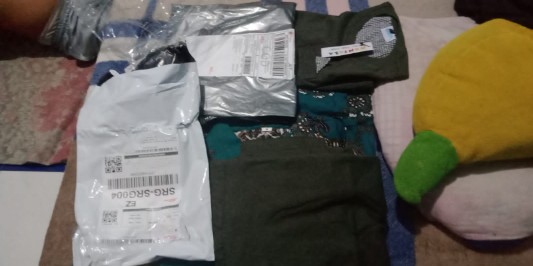 Couple Anak Dress Hem Batik