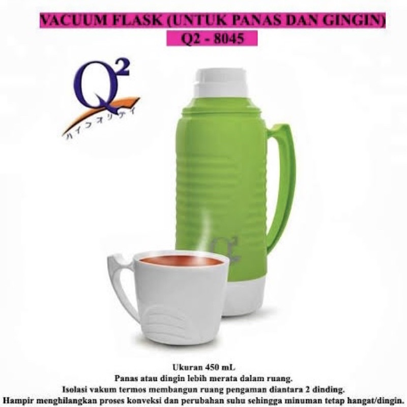 Thermos Q2 vacuum air panas dingin