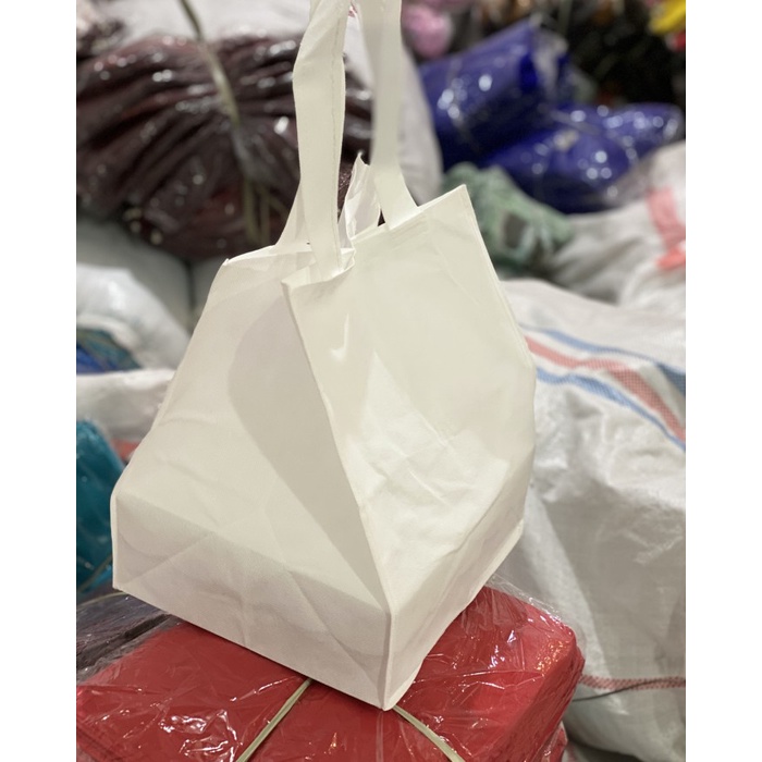 

PROMO Tas box nasi spunbond size 22 khusus warna putih