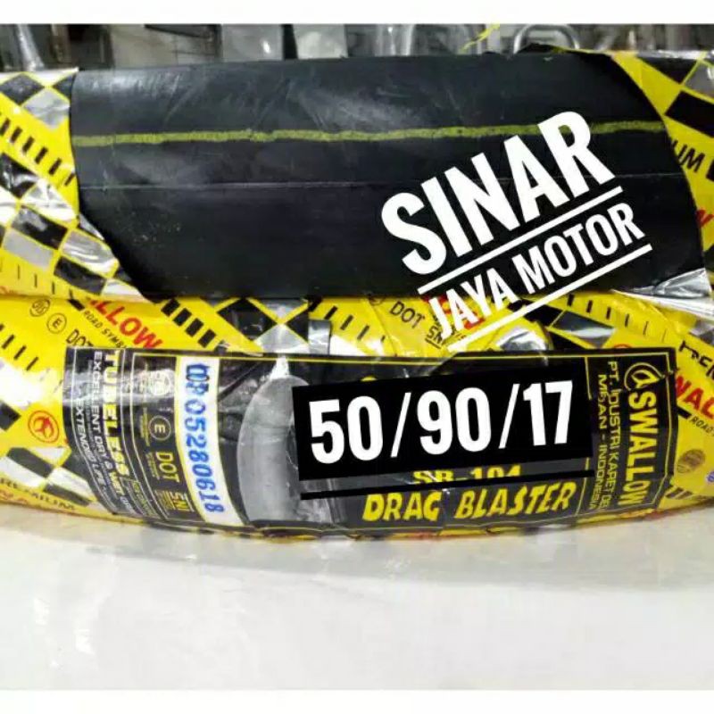 ban swallow 50 90 17 drag blaster kembang botak