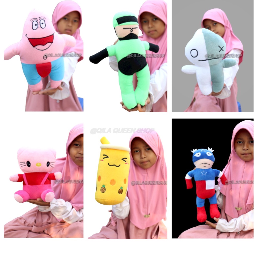 BONEKA PAKET 50RB dapat 4