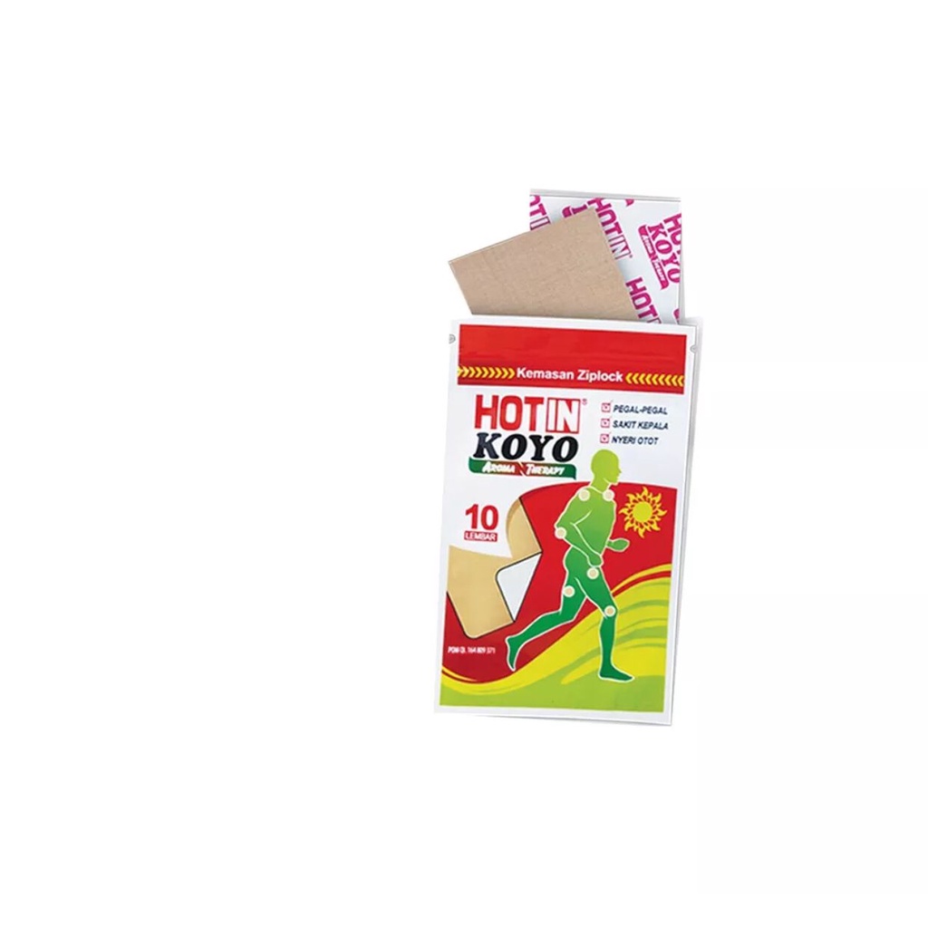 HOT IN KOYO SACHET ISI 10 AROMA TERAPY