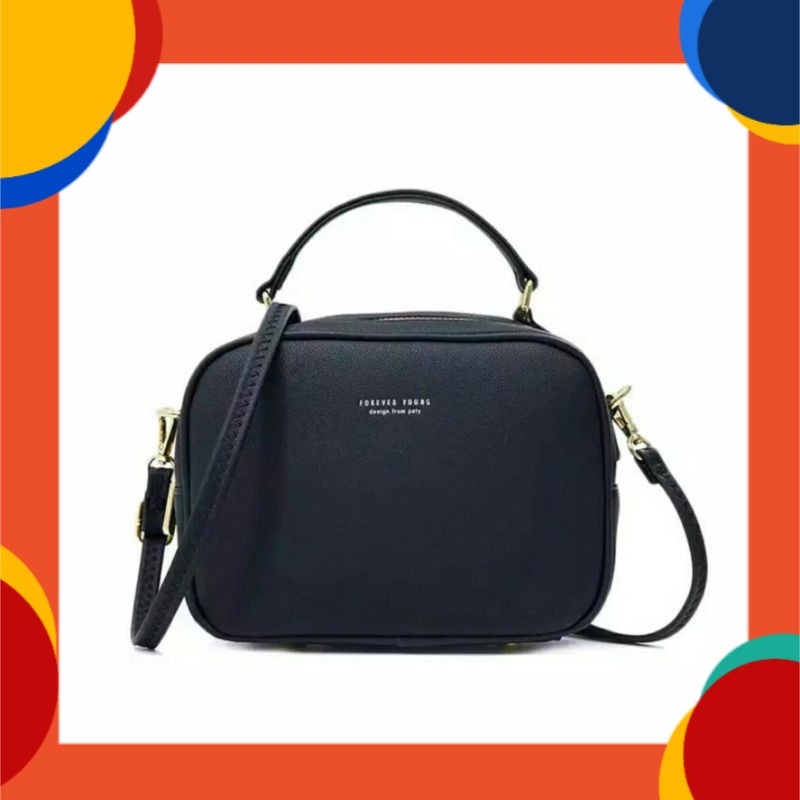 [COD] PINGKAN - Tas selempang slingbag mini fashion wanita cewek remaja korea kekinian terbaru murah