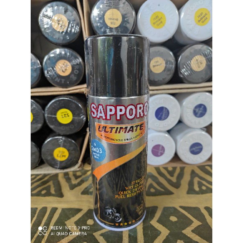 Sapporo Ultimate SM03 Smoke Blue / Biru transparan / Sapporo Spray