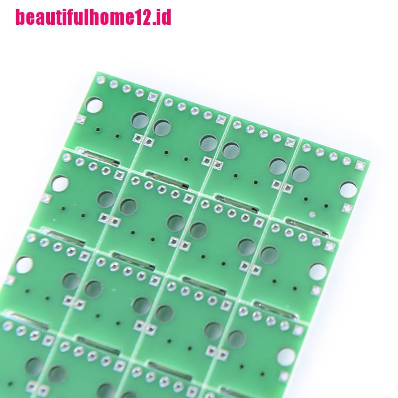 20pcs Papan Modul adapter Konektor micro usb to DIP 2.54mm female 5 pin