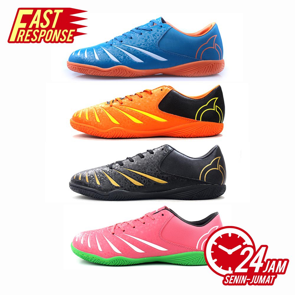  SEPATU FUTSAL ORTUSEIGHT  BLITZ IN BLACK GOLD MYSTIQUE 