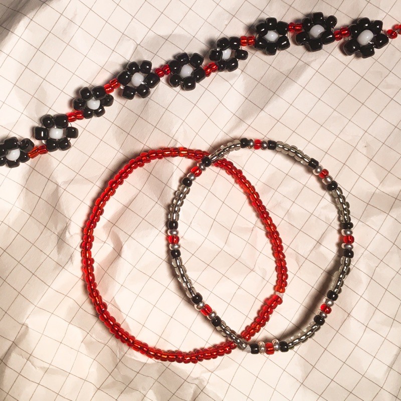 Taehyung Beads Bracelet / Gelang Manik Taehyung V BTS