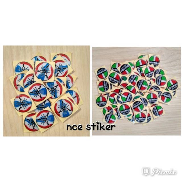 STIKER TIMBUL BREMBO DAN LOGO YAMAHA THAILOOK