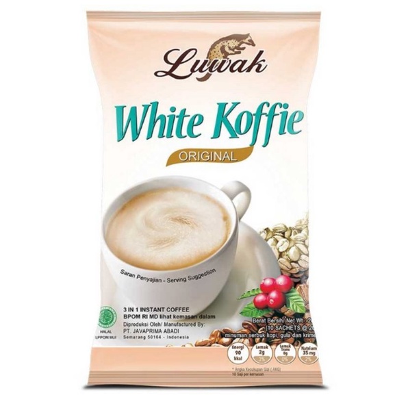 

luwak white cofee kemasan isi 10pcs