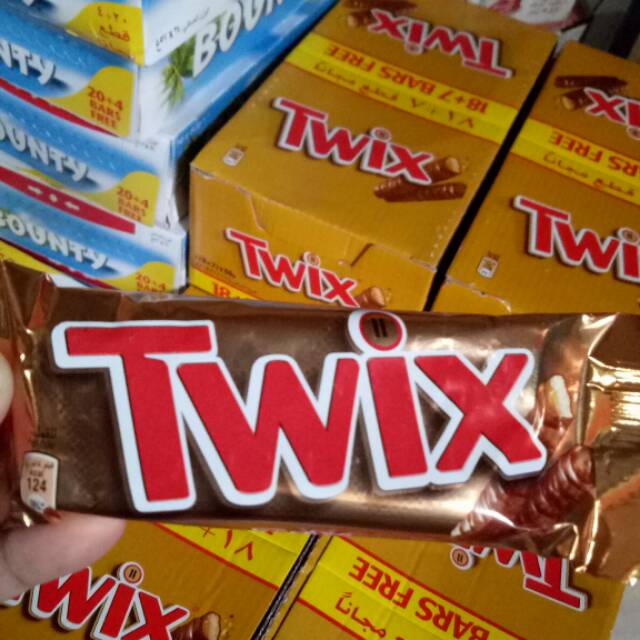 

TWIX dan BOUNTY coklat Import Arab