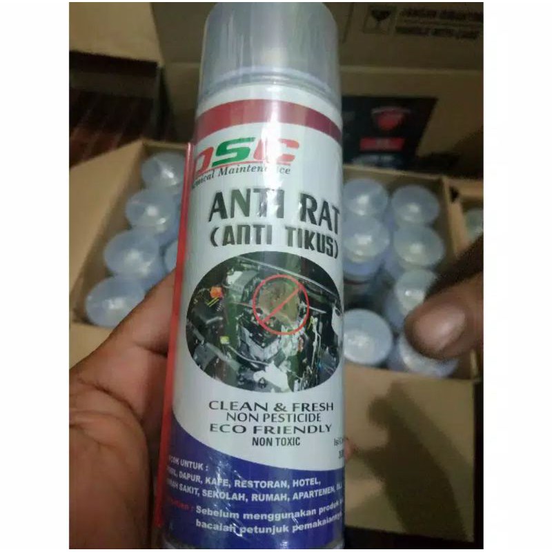 Pengusir tikus kap mobil/rumah/gudang/caffe/ANTI RAT DSC 250 ml ORIGINAL KEMASAN BARU